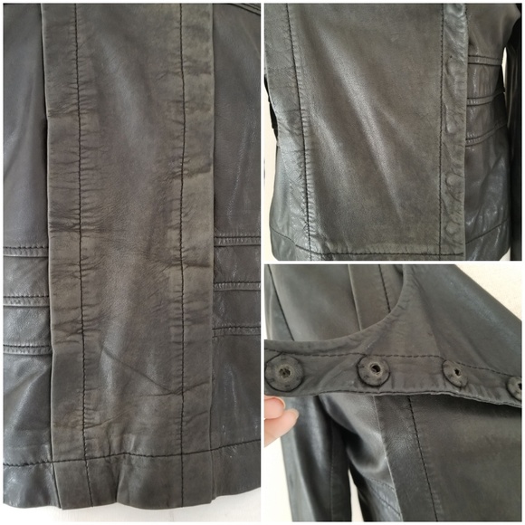 Twenty8Twelve Sienna Miller Leather Moto Jacket - Picture 5 of 9